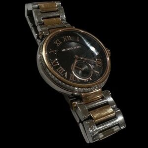 Michael Kors Women's Silver and Rose Gold Watch